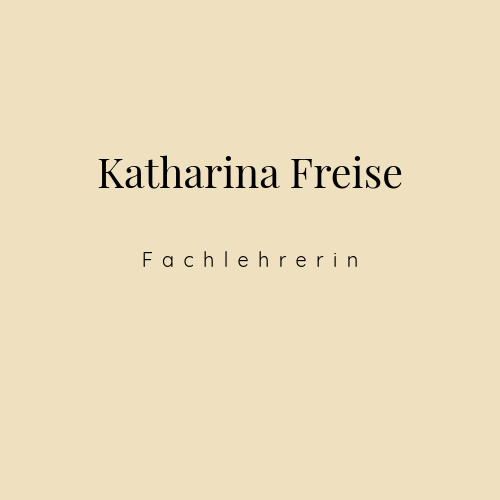 13. Katharina Freise